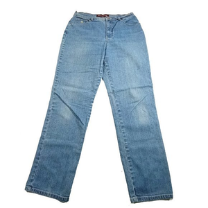 Gloria Vanderbilt Stretch Jeans‎ Size 10 Average Light Blue Wash #D69